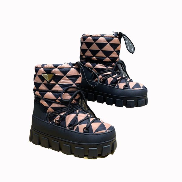 nylon plaque ankle ski snow boots slip chunky bootie round moon boot women's luxury designer fashion lace up shoes factory footwear boo, Black
nylon plaque ankle ski snow boots slip chunky bootie round moon boot women's luxury designer fashion lace up shoes factory footwear boo, Black