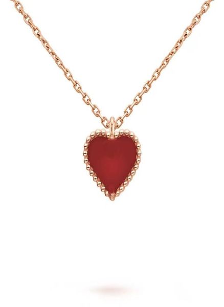 sweet heart pendant necklace designer jewelry love necklaces four leaf clover sterling silver rose gold red heartshaped necklace 8568644
sweet heart pendant necklace designer jewelry love necklaces four leaf clover sterling silver rose gold red heartshaped necklace 8568644