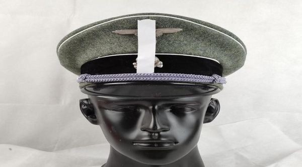 berets german waffen elite infantry officer visor cap wool made hat and two metal gray badge set1326414, Blue;gray
berets german waffen elite infantry officer visor cap wool made hat and two metal gray badge set1326414, Blue;gray