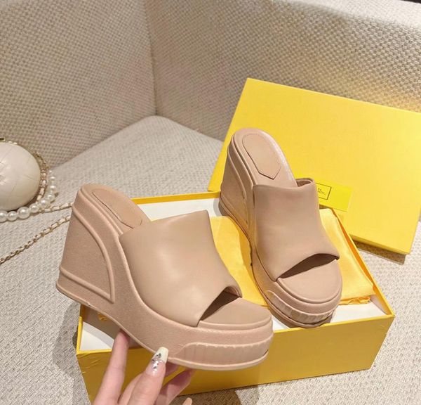 nude leather wedge heel mules leather womens sandals thick bottom womens shoes 85cm heeled platform exposed toe sandal luxury des5633766, Black
nude leather wedge heel mules leather womens sandals thick bottom womens shoes 85cm heeled platform exposed toe sandal luxury des5633766, Black