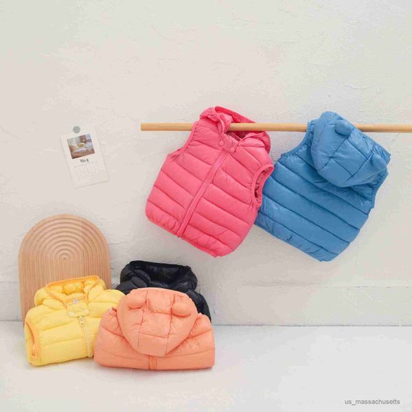 down coat children warm down vest autumn baby cotton waistcoat kids outerwear children clothing boys girls hooded jackets vest 0-6y r230905, Blue;gray
down coat children warm down vest autumn baby cotton waistcoat kids outerwear children clothing boys girls hooded jackets vest 0-6y r230905, Blue;gray