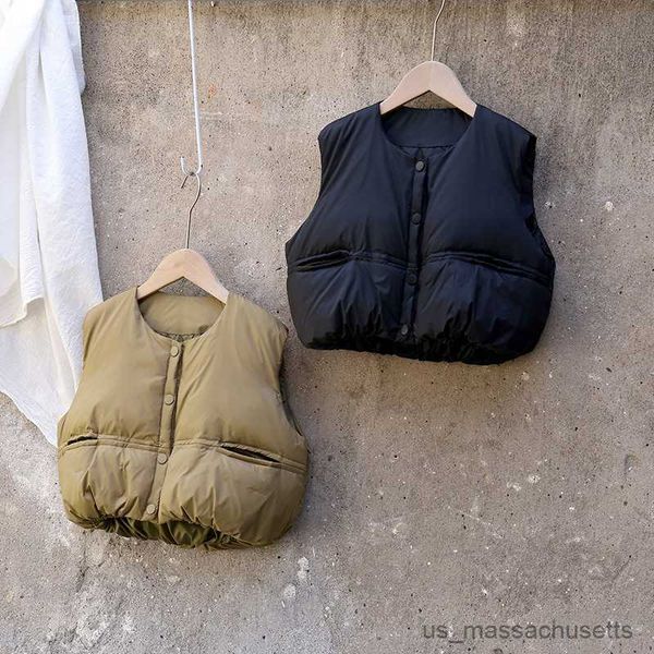 down coat 2023 winter kids vest waistcoats children's down vest thickened coat jacket boys girls outdoor warm vest 1-5years r230905, Blue;gray
down coat 2023 winter kids vest waistcoats children's down vest thickened coat jacket boys girls outdoor warm vest 1-5years r230905, Blue;gray