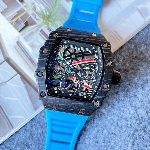 3-pin luxury fiber men's diamond quartz hollow glass back stainless steel case black rubber watch 01 0, Slivery;brown
3-pin luxury fiber men's diamond quartz hollow glass back stainless steel case black rubber watch 01 0, Slivery;brown