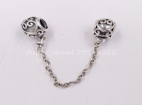 andy jewel 925 sterling silver beads enchanted heart safety chain charms fits european style jewelry bracelets & necklace 7970365508656, Black
andy jewel 925 sterling silver beads enchanted heart safety chain charms fits european style jewelry bracelets & necklace 7970365508656, Black