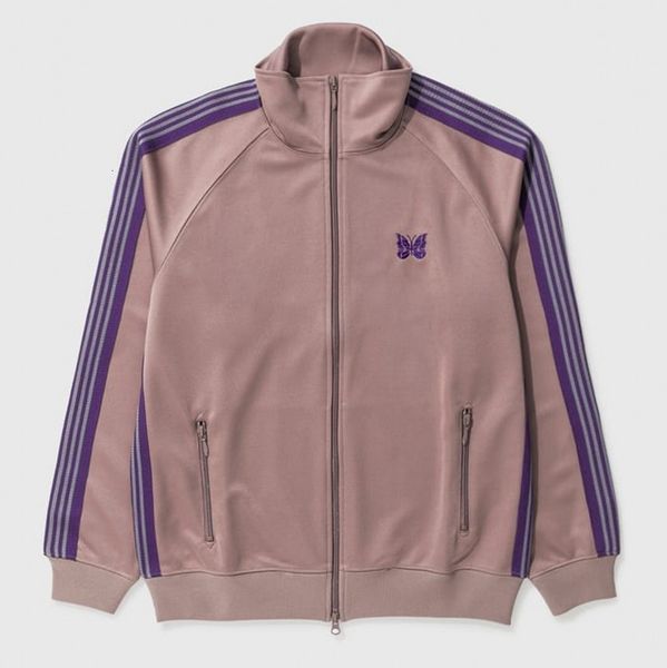 mens jackets blue stripe needles jacket men women zipper coats butterfly embroidery awge long sleeve outerwear 230904, Black;brown
mens jackets blue stripe needles jacket men women zipper coats butterfly embroidery awge long sleeve outerwear 230904, Black;brown