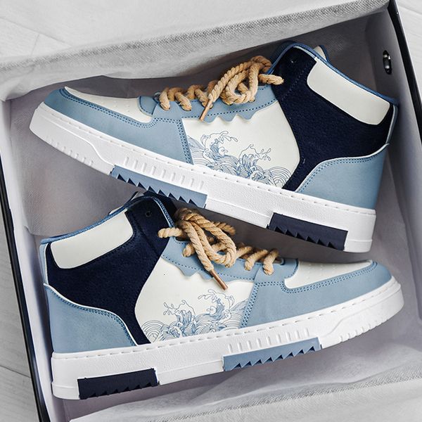 dress shoes high board shoes for men's fashion trend versatile casual all seasons pu face running sneakers 230905, Black
dress shoes high board shoes for men's fashion trend versatile casual all seasons pu face running sneakers 230905, Black