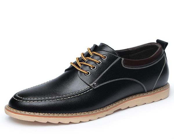 man shoes leather genuine italian elevator shoes for men formal dress business casual leather shoes sneakers sepatu k1667359, Black
man shoes leather genuine italian elevator shoes for men formal dress business casual leather shoes sneakers sepatu k1667359, Black