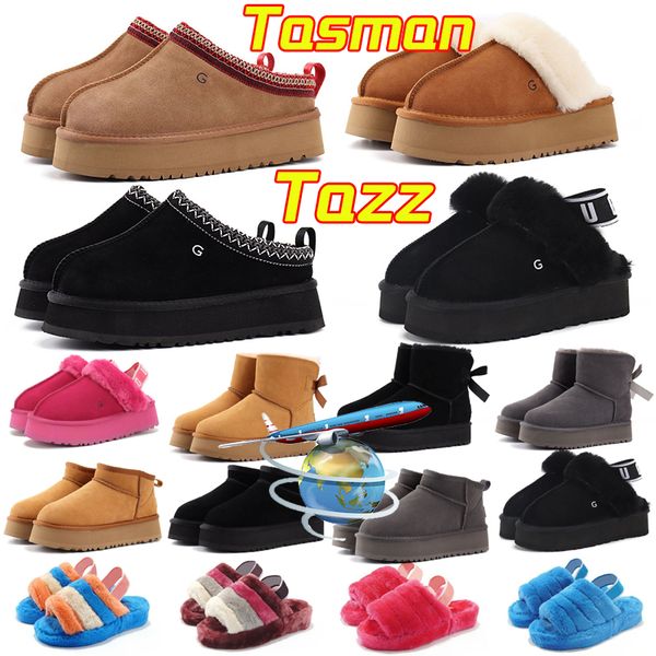 australia snow boots designer womens mini boot platform tasman slippers thick bottom warm fur booties australian fluffy fuzz mule tazz slipp, Black
australia snow boots designer womens mini boot platform tasman slippers thick bottom warm fur booties australian fluffy fuzz mule tazz slipp, Black