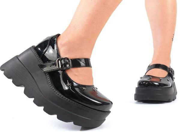 dress shoes dropship brand design gothic style lolita girl sweet cool mary janes pumps platform wedges heel buckle woman comfy7323587, Black
dress shoes dropship brand design gothic style lolita girl sweet cool mary janes pumps platform wedges heel buckle woman comfy7323587, Black