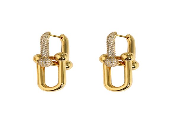 dangle & chandelier hardwear series earrings rose the same styleany co. back clasp with diamond earrings splicing highquality designer origi, Silver
dangle & chandelier hardwear series earrings rose the same styleany co. back clasp with diamond earrings splicing highquality designer origi, Silver