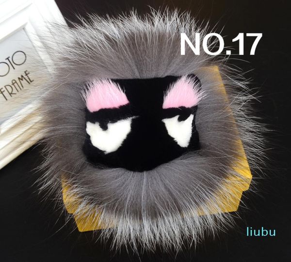 fashion luxury designer cute lovely hand made fur little moster ball bag charm key chain 40 models4107603, Silver
fashion luxury designer cute lovely hand made fur little moster ball bag charm key chain 40 models4107603, Silver