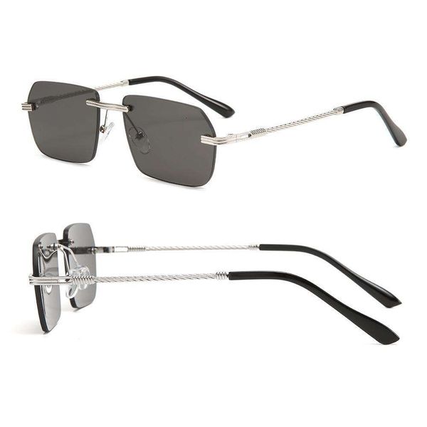 frameless sunglasses mens small framed womens fashion personalized glasses items, White;black
frameless sunglasses mens small framed womens fashion personalized glasses items, White;black