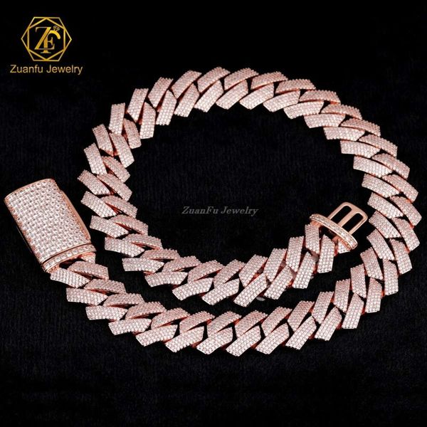 sterling silver 925 rose white gold miami cuban link iced out lab diamond moissanite chain necklace jewelry
sterling silver 925 rose white gold miami cuban link iced out lab diamond moissanite chain necklace jewelry