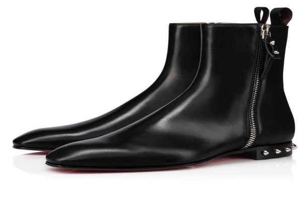 dress shoe winter brands roadirik ankle boot black calfskin leather shoes men's booties luxury designer booty famous party wedding18466
dress shoe winter brands roadirik ankle boot black calfskin leather shoes men's booties luxury designer booty famous party wedding18466