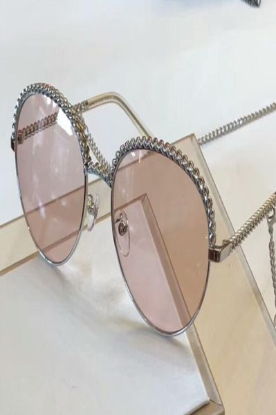 4242 round sunglasses silver chain necklace sun glasses women sunglasses shades new with box3766618, White;black
4242 round sunglasses silver chain necklace sun glasses women sunglasses shades new with box3766618, White;black