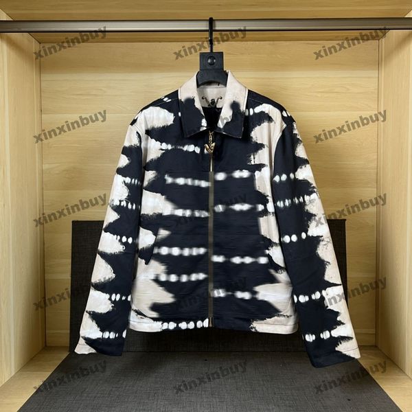 xinxinbuy men designer coat jacket tie dye letter emboss gradient print sets long sleeves women gray black khaki m-2xl, Black;brown
xinxinbuy men designer coat jacket tie dye letter emboss gradient print sets long sleeves women gray black khaki m-2xl, Black;brown