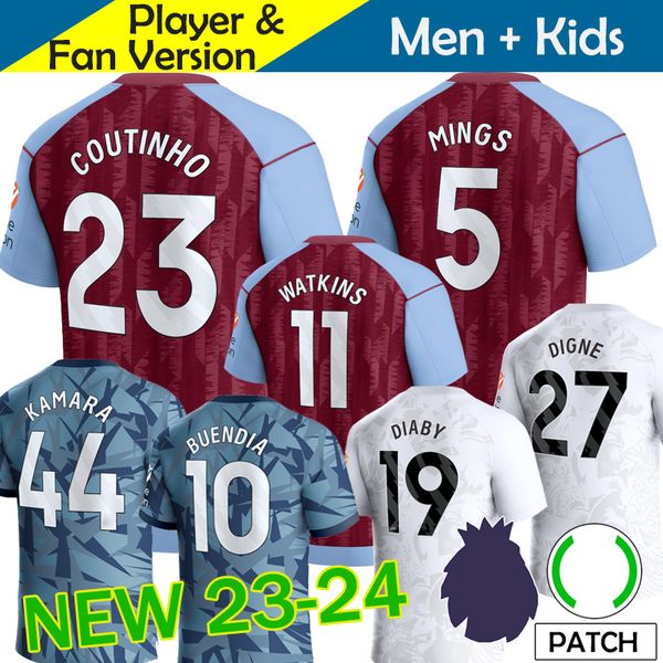 23/24 buendia soccer jerseys kids kit home 2023 2024 football shirt home away third 3rd aston villas fans player version mings mcginn buendi, Black;yellow
23/24 buendia soccer jerseys kids kit home 2023 2024 football shirt home away third 3rd aston villas fans player version mings mcginn buendi, Black;yellow