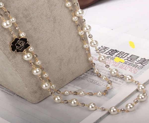luxury classic dign camellia pearl long trui chain women039s party double chain accsori1753735, Silver
luxury classic dign camellia pearl long trui chain women039s party double chain accsori1753735, Silver