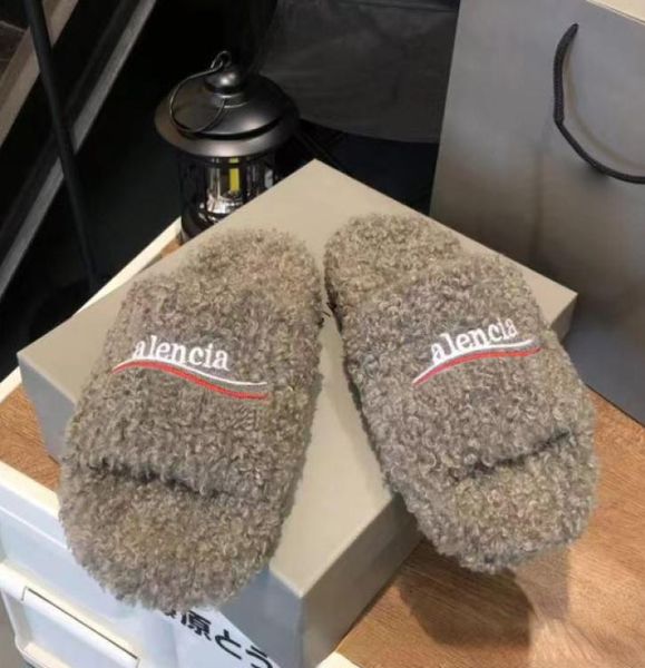 women039s outdoor fluffy slippers wear new autumn and winter embroidery letters slippers ins fashion shoes2605624, Black
women039s outdoor fluffy slippers wear new autumn and winter embroidery letters slippers ins fashion shoes2605624, Black