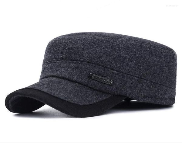 autumn winter thick flat hats for men military cap with ear flaps army sailor captain caps dad hat wide brim delm226943150, Blue;gray
autumn winter thick flat hats for men military cap with ear flaps army sailor captain caps dad hat wide brim delm226943150, Blue;gray