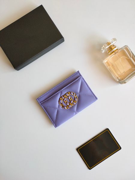 10a quality luxury designer card holder purses cc wallets with security code soft lambskin genuine leather womens coin purse wallet card hol, Brown;gray 
10a quality luxury designer card holder purses cc wallets with security code soft lambskin genuine leather womens coin purse wallet card hol, Brown;gray