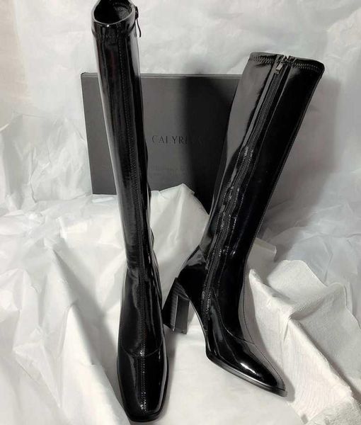 boots 2022 new fashion black knee high women boots leather designer shoe slim women shoes rock square toe zip closure high boots j6937084
boots 2022 new fashion black knee high women boots leather designer shoe slim women shoes rock square toe zip closure high boots j6937084