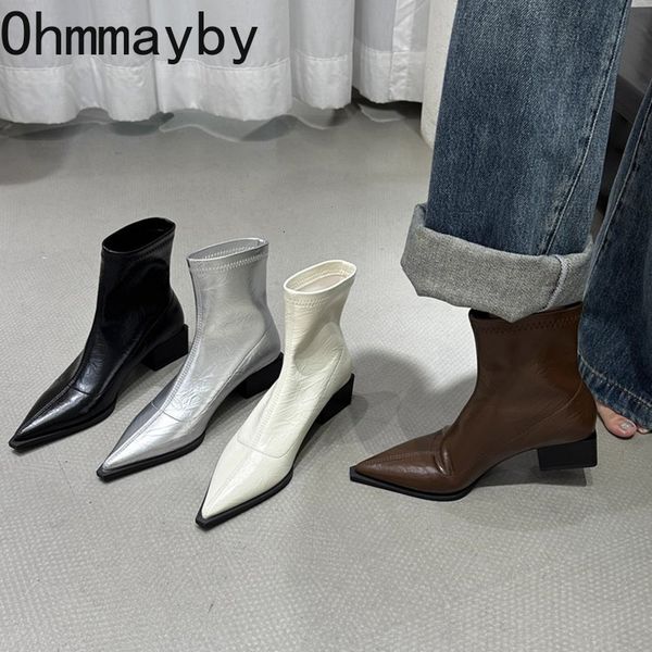 boots autumn women ankle shoes fashion pointed toe ladies short boot square low heel casual winter womens footwear 230905, Black
boots autumn women ankle shoes fashion pointed toe ladies short boot square low heel casual winter womens footwear 230905, Black