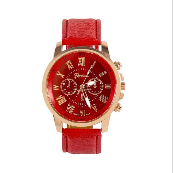 three-subidials red watch retro geneva student watches womens quartz trend wristwatch with leather band258p, Slivery;brown
three-subidials red watch retro geneva student watches womens quartz trend wristwatch with leather band258p, Slivery;brown