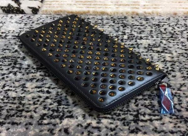 long style panelled spiked clutch women men wallets patent real leather mixed color rivets bag clutches lady purses with spikes9402806, Red;black
long style panelled spiked clutch women men wallets patent real leather mixed color rivets bag clutches lady purses with spikes9402806, Red;black