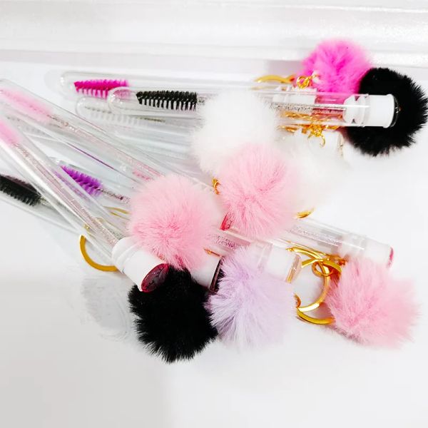 makeup tools 10pcs tube eyelash eyebrow brush with gold keychain fur ball glitter mascara wand for lash extension makeup tool
makeup tools 10pcs tube eyelash eyebrow brush with gold keychain fur ball glitter mascara wand for lash extension makeup tool