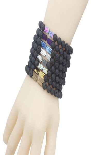 volcanic lava stone beaded strands essential oil diffuser bracelets bangle healing balance yoga magnet arrow beads bracelet men wo8905099, Black
volcanic lava stone beaded strands essential oil diffuser bracelets bangle healing balance yoga magnet arrow beads bracelet men wo8905099, Black