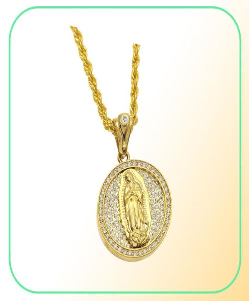 men women mary pendant hip hop jewelry iced out bling bling rhinestone crystal gold color pendant necklace chain4468839, Silver
men women mary pendant hip hop jewelry iced out bling bling rhinestone crystal gold color pendant necklace chain4468839, Silver
