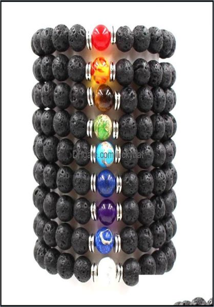 charm bracelets jewelry black volcanic lava stone 8mm yoga beads natural stones stretch beaded essential oil diffu dhf0x4057200, Golden;silver
charm bracelets jewelry black volcanic lava stone 8mm yoga beads natural stones stretch beaded essential oil diffu dhf0x4057200, Golden;silver