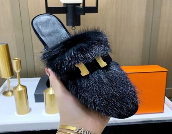 flat casual slippers for womens dress shoes classic h buckle decoration shoe designer mink hair loafers genuine leather comfortabl8820647, Black
flat casual slippers for womens dress shoes classic h buckle decoration shoe designer mink hair loafers genuine leather comfortabl8820647, Black