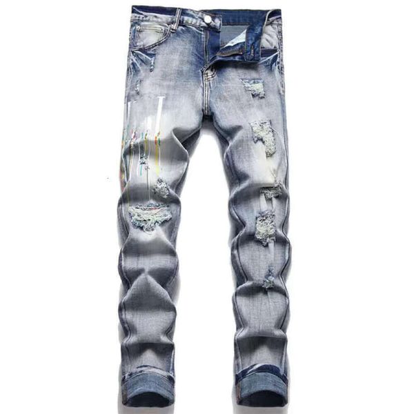 designer flared jeans stacked am jeans purple jeans man long pants trousers streetwear washed old jeans long jeans hole 28-40692109440, Blue
designer flared jeans stacked am jeans purple jeans man long pants trousers streetwear washed old jeans long jeans hole 28-40692109440, Blue