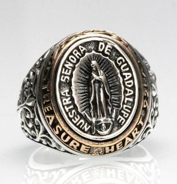 original design no inlaid texture virgin mary thai silver open ring punk hiphop charm chaoren silver jewelry4523015, Golden;silver
original design no inlaid texture virgin mary thai silver open ring punk hiphop charm chaoren silver jewelry4523015, Golden;silver