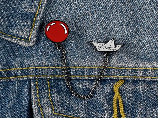 cute small chain balloon boat funny enamel brooches pins for women demin shirt decor brooch pin metal kawaii badge fashion jewelry7032618, Gray
cute small chain balloon boat funny enamel brooches pins for women demin shirt decor brooch pin metal kawaii badge fashion jewelry7032618, Gray