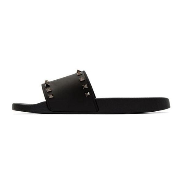 2019ss mens womens pyramid studs embellished rubber slide sandals causal beach flats slippers size euro 35459980516, Black
2019ss mens womens pyramid studs embellished rubber slide sandals causal beach flats slippers size euro 35459980516, Black