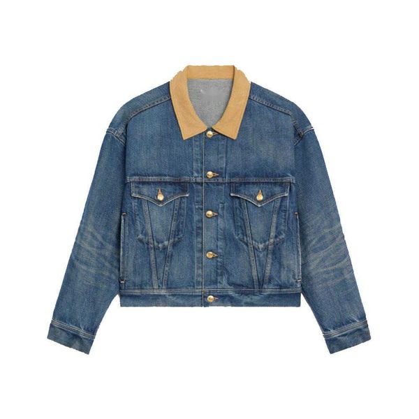 duyou mens jackets v-shaped trucker jacket in union wash denim classic washed shirts high-end fashion for men women coat 851091c3w9, Black;brown
duyou mens jackets v-shaped trucker jacket in union wash denim classic washed shirts high-end fashion for men women coat 851091c3w9, Black;brown