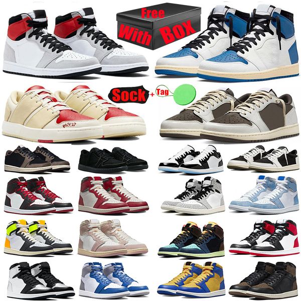 with box classic 1 1s basketball shoes for mens womens lost found university blue black phantom low u city trainers sneakers
with box classic 1 1s basketball shoes for mens womens lost found university blue black phantom low u city trainers sneakers