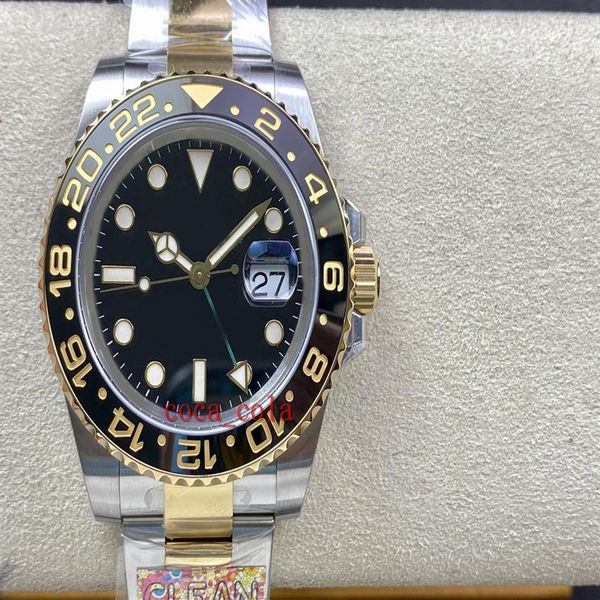 clean maker super quality mens watch cal 3186 movement 40mm gmt ceramic black two-tone gold stainless mechanical autom336p, Slivery;brown
clean maker super quality mens watch cal 3186 movement 40mm gmt ceramic black two-tone gold stainless mechanical autom336p, Slivery;brown