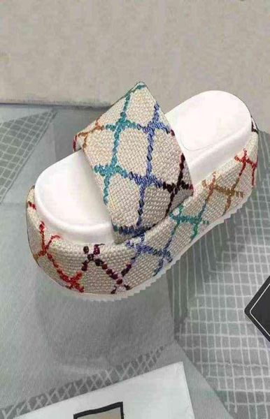 summer brand designer thick retro embroidered canvas women039s plus size slippers beach outdoor indoor sandals mul8422514, Black
summer brand designer thick retro embroidered canvas women039s plus size slippers beach outdoor indoor sandals mul8422514, Black