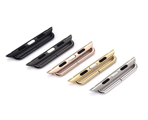 10pcs stainless steel adapter diy watchband for watch band 38mm 40mm 42mm 44mm replacement connector for iwatch series 1 2 3 4 55927593, Bronze;slivery
10pcs stainless steel adapter diy watchband for watch band 38mm 40mm 42mm 44mm replacement connector for iwatch series 1 2 3 4 55927593, Bronze;slivery
