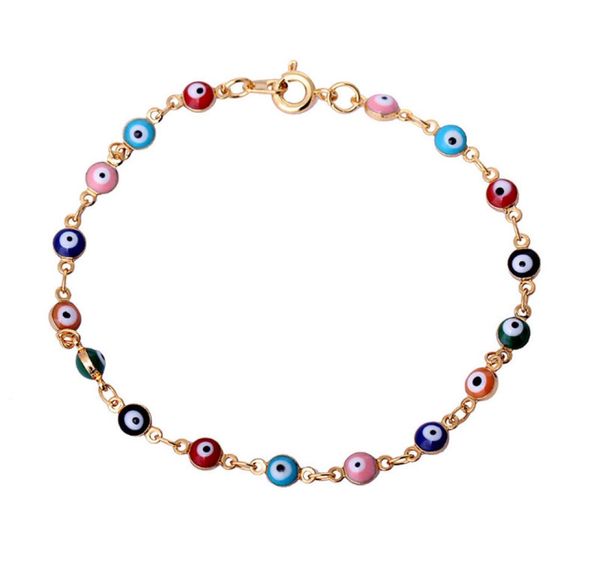 retro 18k yellow gold plated multicolor evil eye link chain bracelets bangles fashion jewelry bijoux for women 20cm 787quot6295607, Golden;silver
retro 18k yellow gold plated multicolor evil eye link chain bracelets bangles fashion jewelry bijoux for women 20cm 787quot6295607, Golden;silver