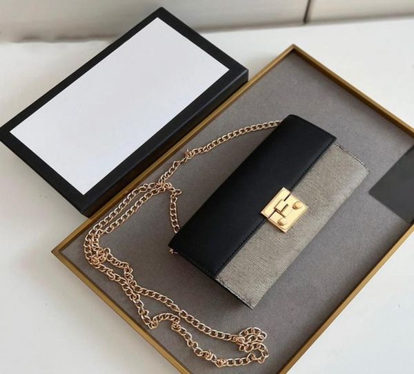classic gold chain strap long wallet flap designer woman mini bag luxury short wallets card holder fashion women coin purse hasp p4057472, Red;black
classic gold chain strap long wallet flap designer woman mini bag luxury short wallets card holder fashion women coin purse hasp p4057472, Red;black
