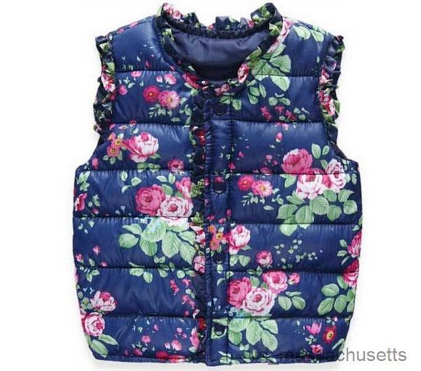 down coat autumn spring fashion children's jackets floral down cotton warm girls vest kids waistcoat baby girl clothes r230905, Blue;gray
down coat autumn spring fashion children's jackets floral down cotton warm girls vest kids waistcoat baby girl clothes r230905, Blue;gray