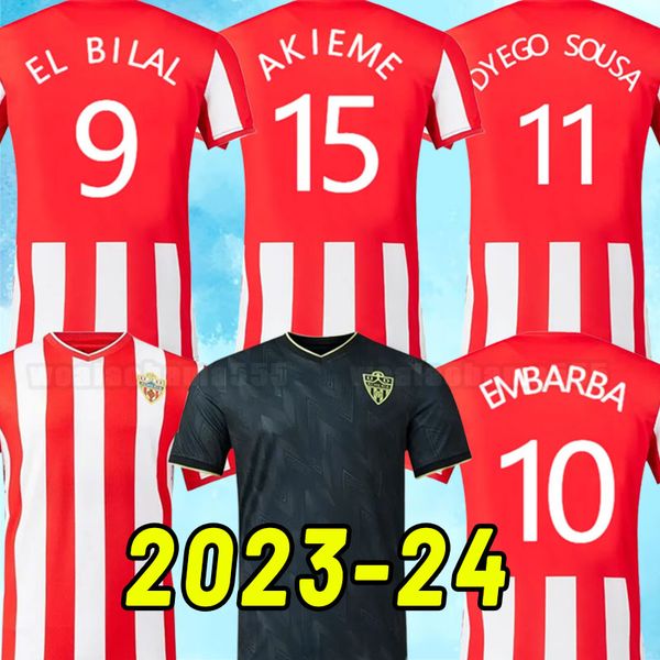 2023 2024 ud almeria soccer jerseys sadiq #9 dyego sousa #11 away 23 24 football shirt kit samu #30 maillots de foot akieme #15 juan villar, Black;yellow
2023 2024 ud almeria soccer jerseys sadiq #9 dyego sousa #11 away 23 24 football shirt kit samu #30 maillots de foot akieme #15 juan villar, Black;yellow
