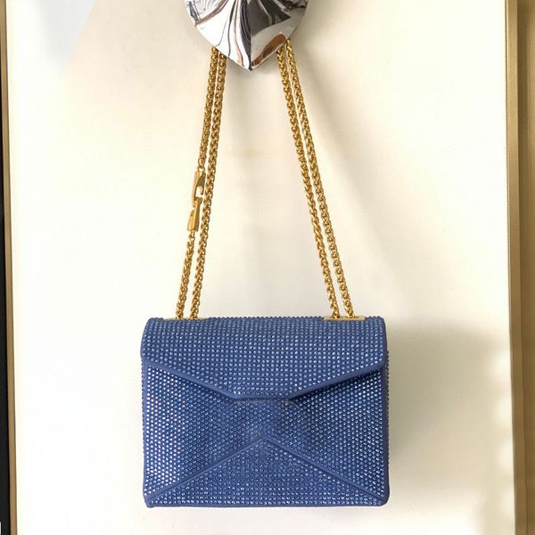 full diamond shoulder bags luxury crystal flip crossbody bag genuine leather women designer large rivet accessories gold chain claasic messe
full diamond shoulder bags luxury crystal flip crossbody bag genuine leather women designer large rivet accessories gold chain claasic messe