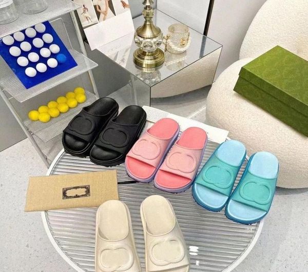 designer slippers women thick bottom sandals platform slipper classics rubber slides solid color flip flops non slip sandals flat shoes e461, Black
designer slippers women thick bottom sandals platform slipper classics rubber slides solid color flip flops non slip sandals flat shoes e461, Black