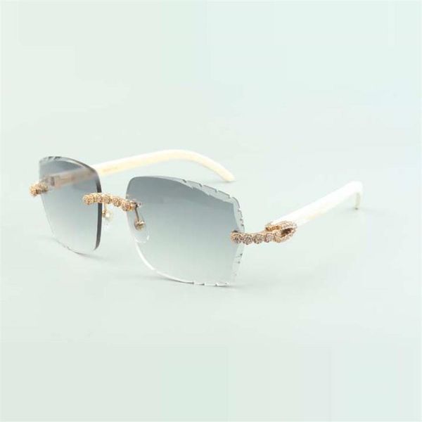 2022 exquisite bouquet diamond sunglasses 3524014 with natural white buffs glasses and cut lens 3 0 thickness size 18-140 mm276r, White;black
2022 exquisite bouquet diamond sunglasses 3524014 with natural white buffs glasses and cut lens 3 0 thickness size 18-140 mm276r, White;black